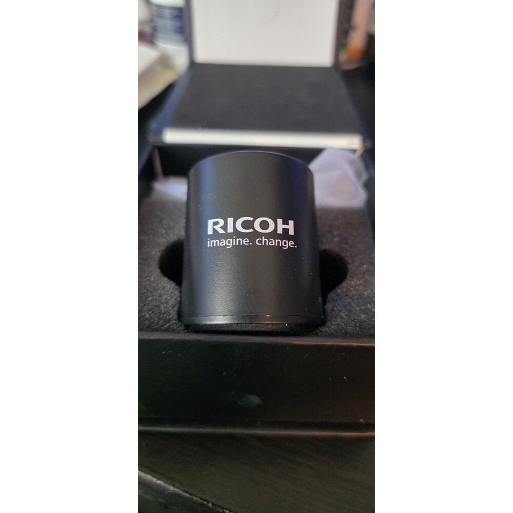 Ricoh Vision Bluetooth Wireless Black Portable Mini Speaker.  Color - Black. New